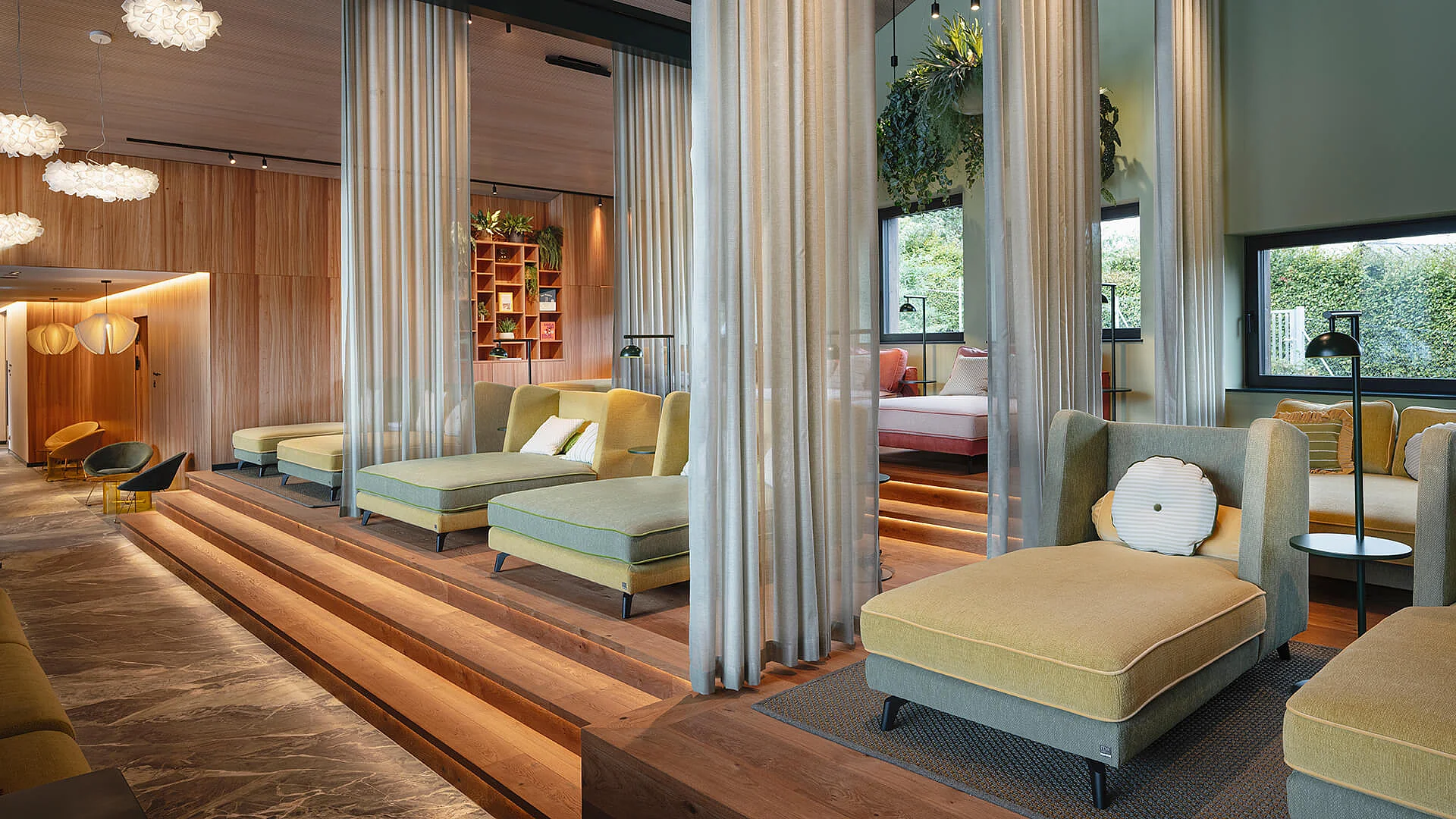 Wellnessbereich des Hotel Post am See, Foto: Christof Wagner