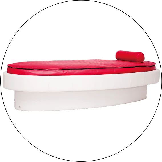 Ovale Wellnessliege ITW Circulo