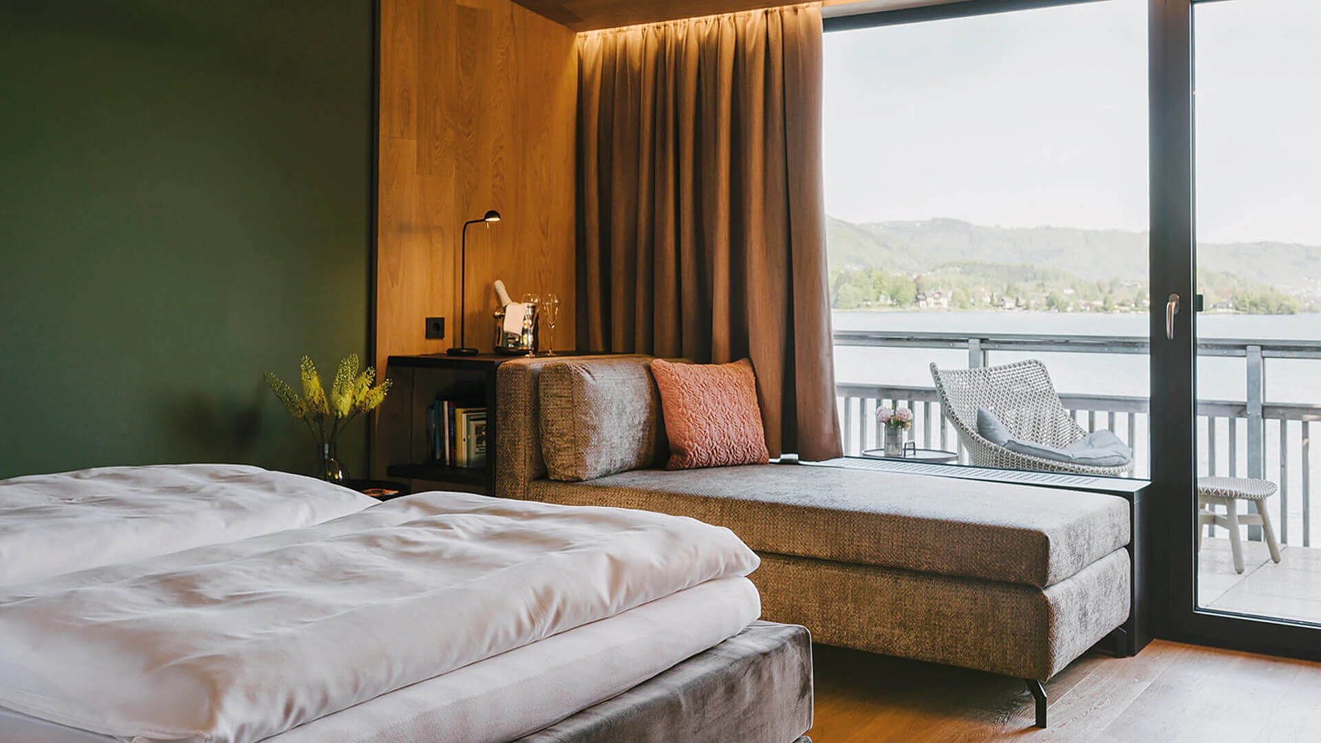 Panorama Suite des Seehotel Das Traunsee, Foto: Christof Wagner