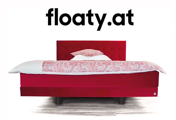 FLOATY unser schwebende Bett!